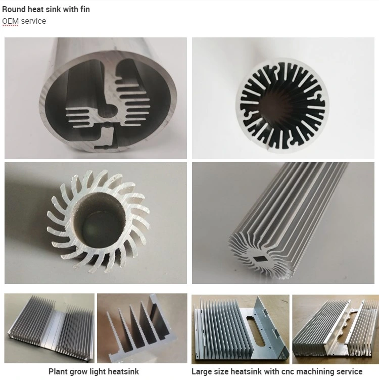 China Manufacturer Customized Aluminum Pin Fin Auto Heatsink, CNC and Anodizing Processing, Lighting Heat Sink