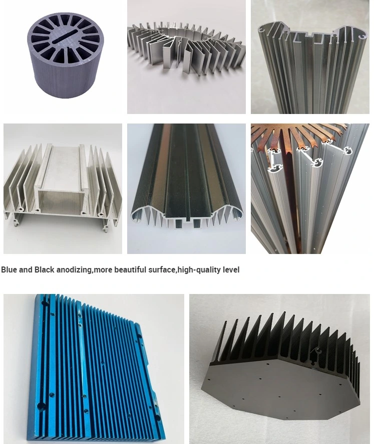 China Manufacturer Customized Aluminum Pin Fin Auto Heatsink, CNC and Anodizing Processing, Lighting Heat Sink