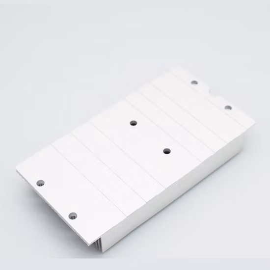 Grande perfil de girassol extrudado personalizado, radiador, dissipador de calor LED de alumínio